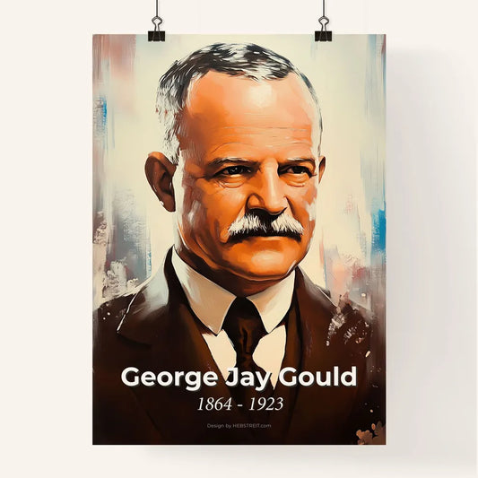 Portrait of George Jay Gould Poster