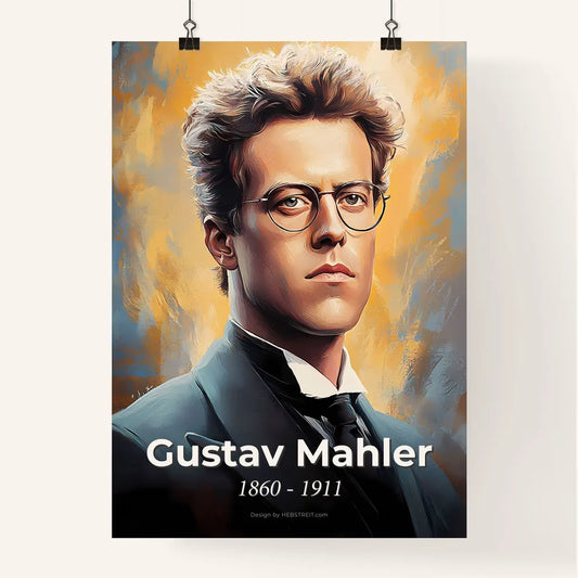 Portrait of Gustav Mahler Poster