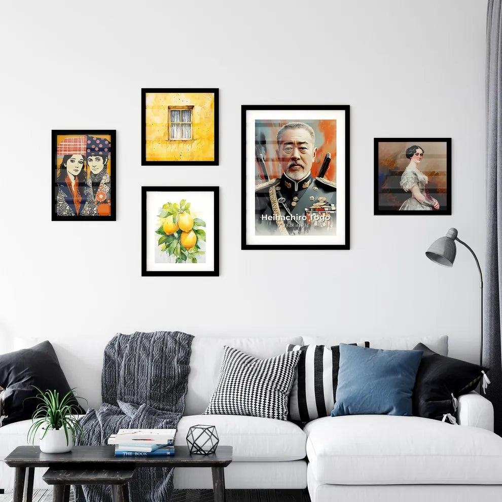 Portrait of Heihachiro Togo Wall Art