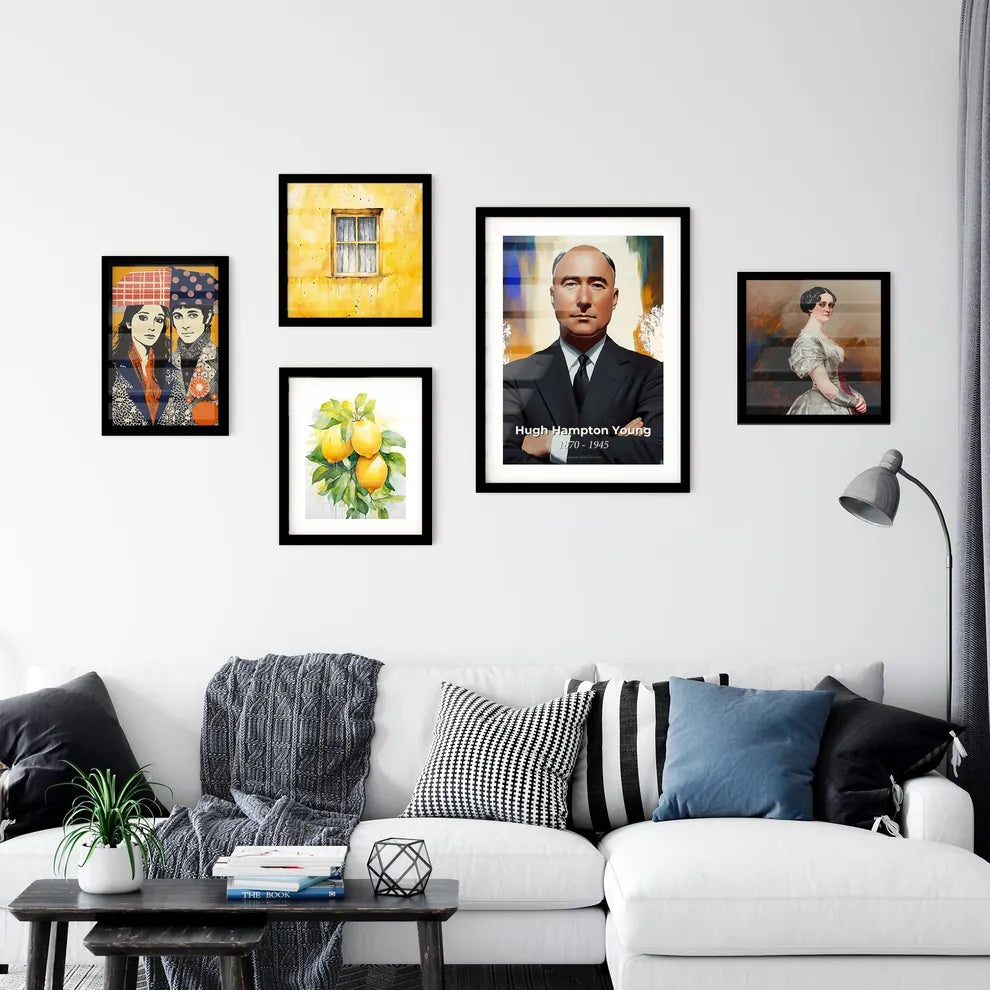 Portrait of Hugh Hampton Young Wall Art
