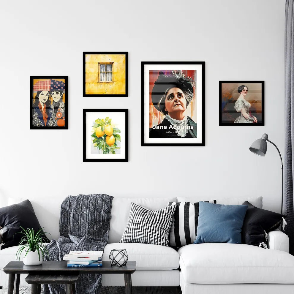 Portrait of Jane Addams Wall Art