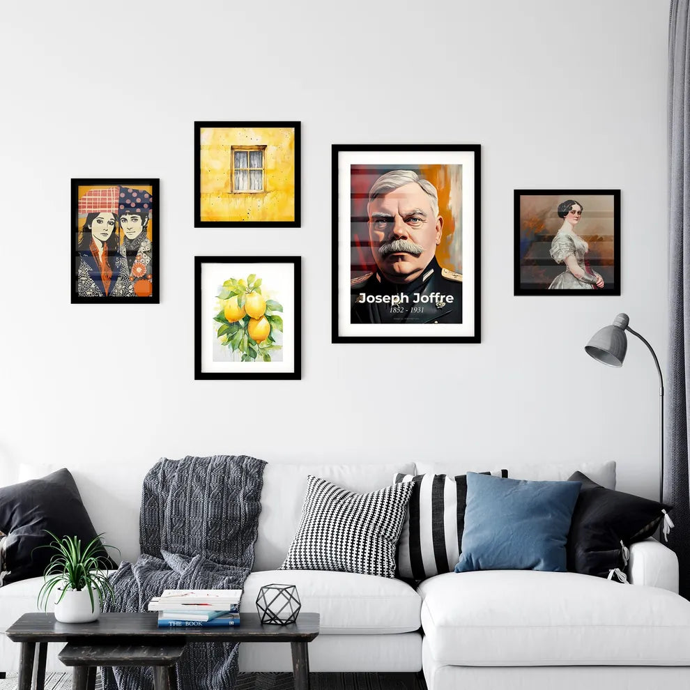 Portrait of Joseph Joffre Wall Art