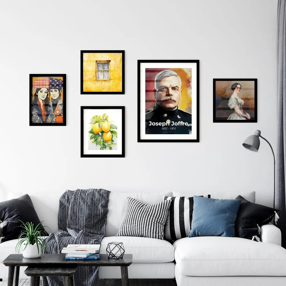 Portrait of Joseph Joffre Wall Art
