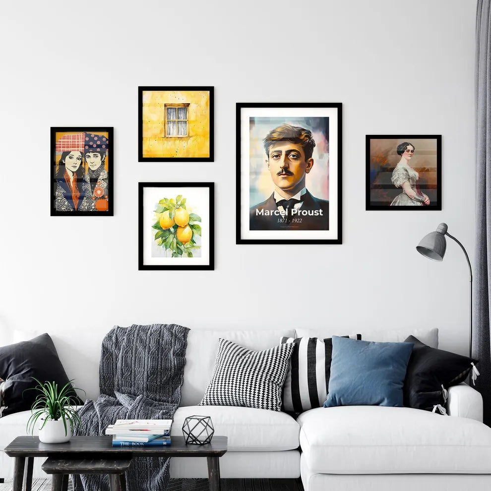 Portrait of Marcel Proust Wall Art