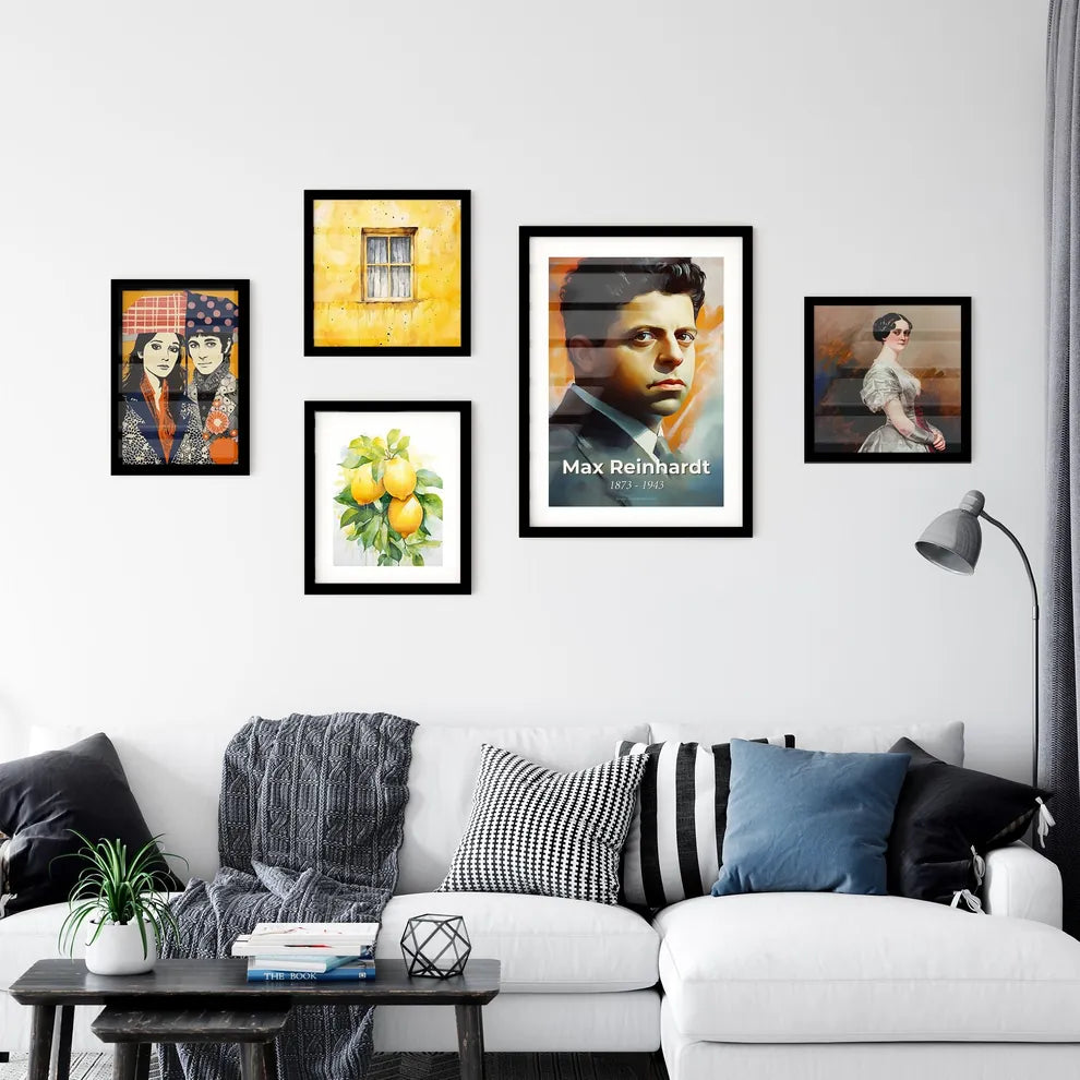 Portrait of Max Reinhardt Wall Art
