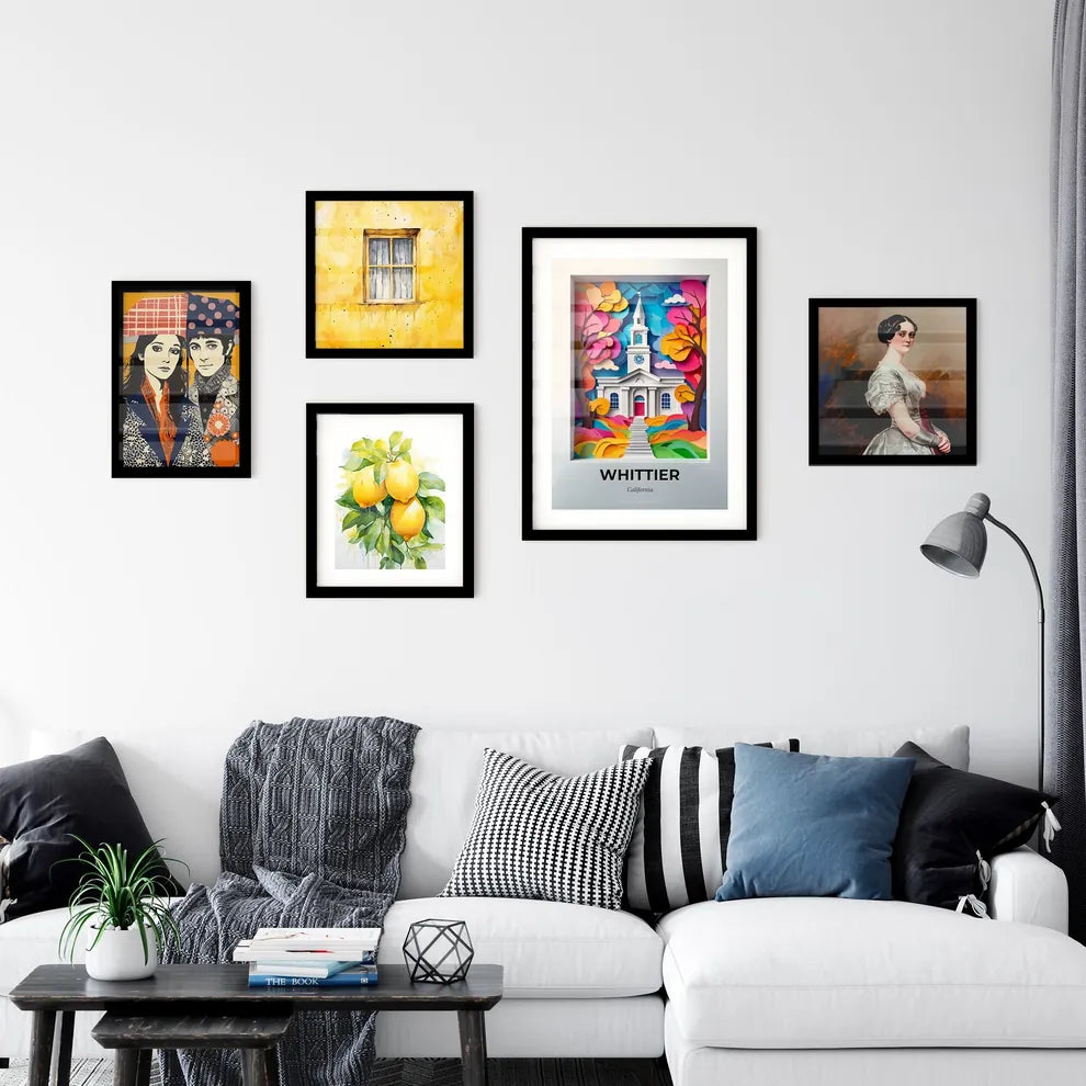 Vivid Whittier, California, Premium Framed Prints
