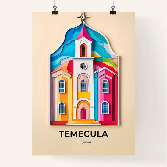 Vivid Temecula, California, Colorful Poster