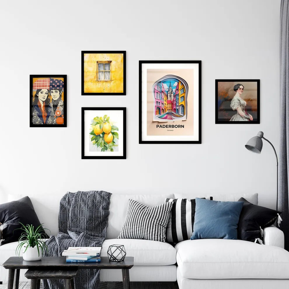 Vivid Paderborn, Germany, Premium Framed Prints