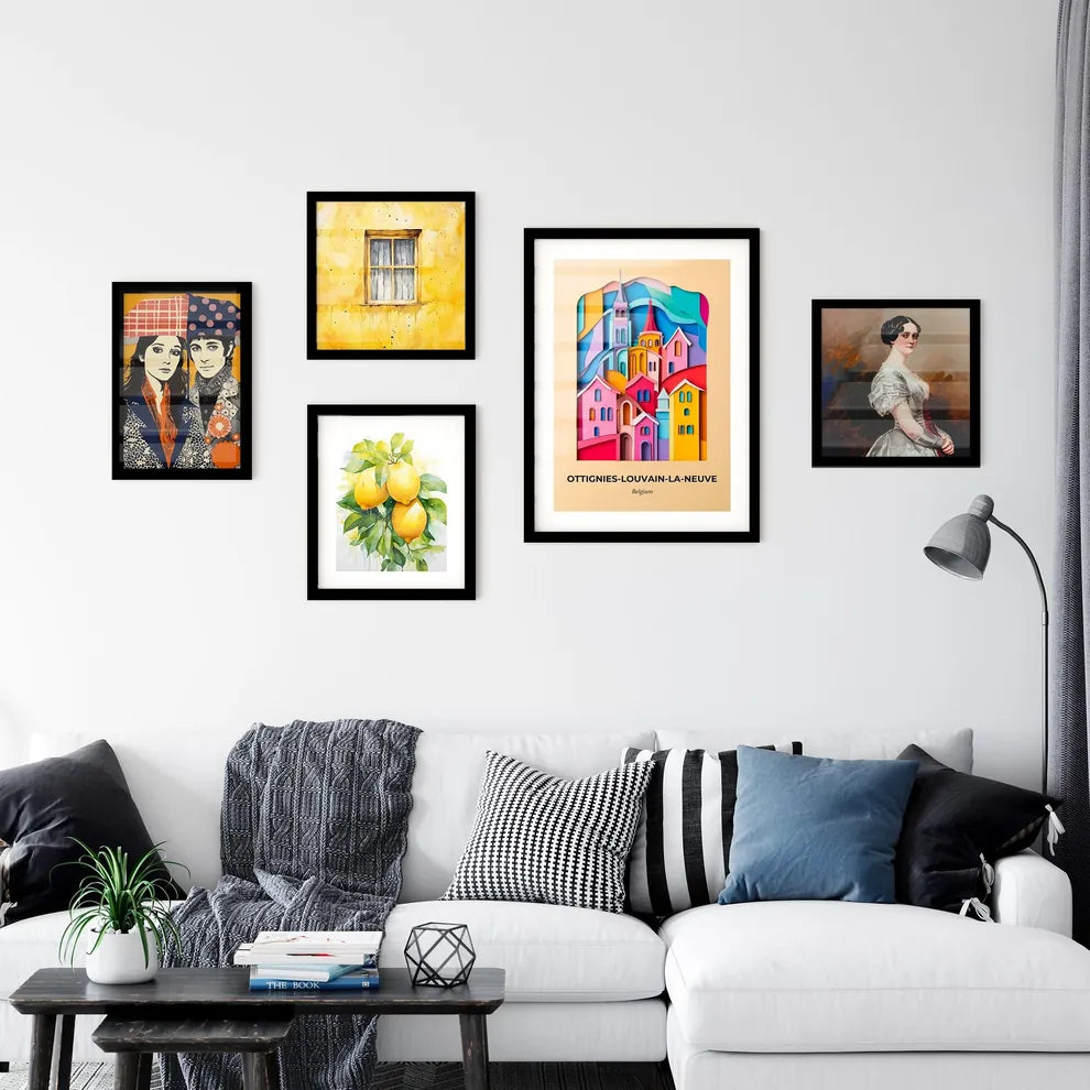 Vivid Ottignie, Premium Framed Prints