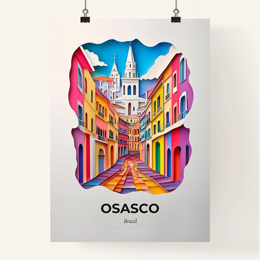 Vivid Osasco, Brazil, Colorful Poster