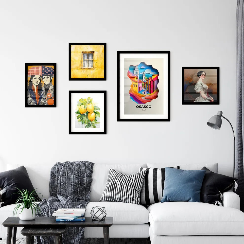 Vivid Osasco, Brazil, Premium Framed Prints