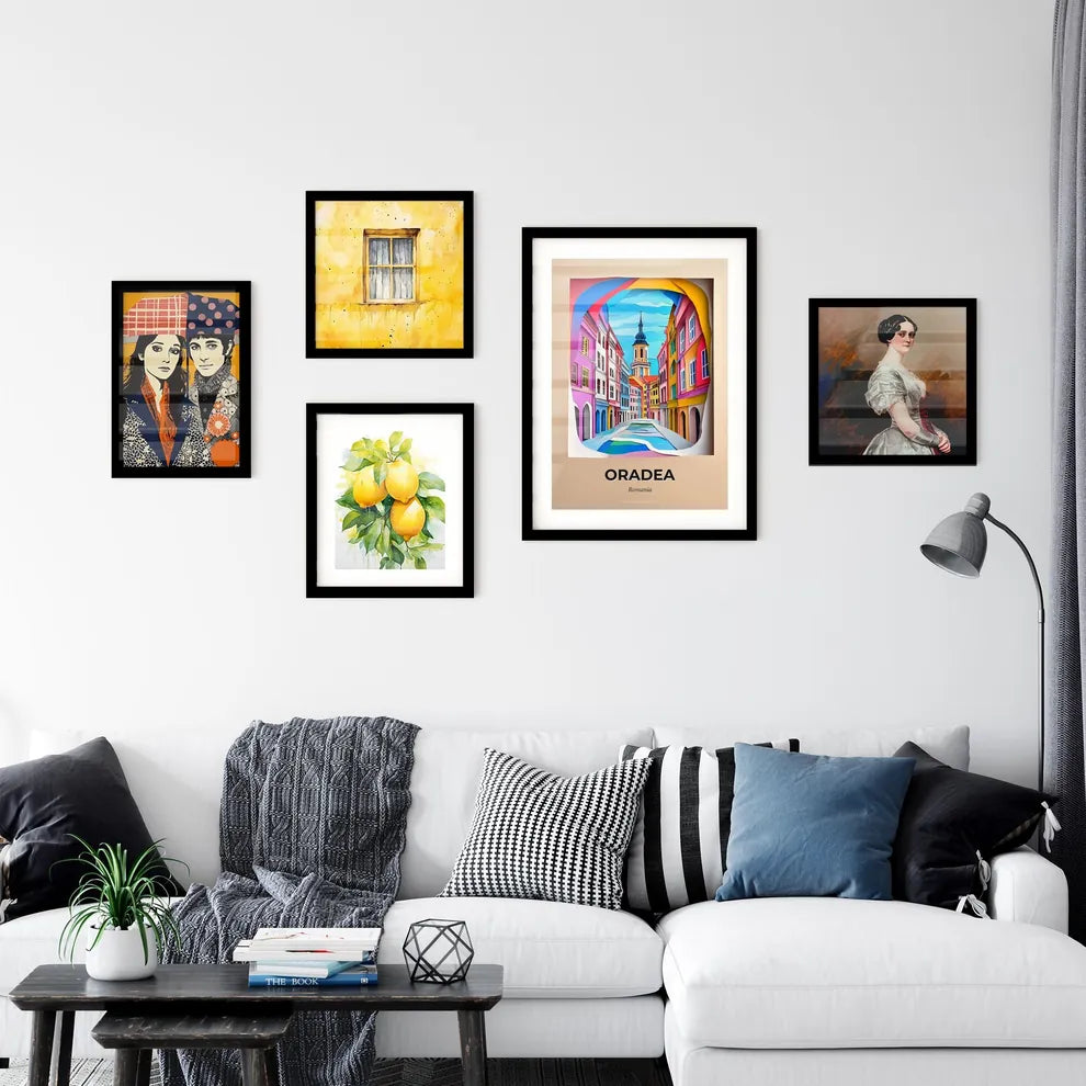 Vivid Oradea, Romania, Premium Framed Prints