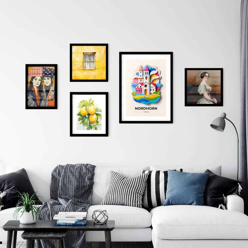 Vivid Nordhorn, Germany, Premium Framed Prints