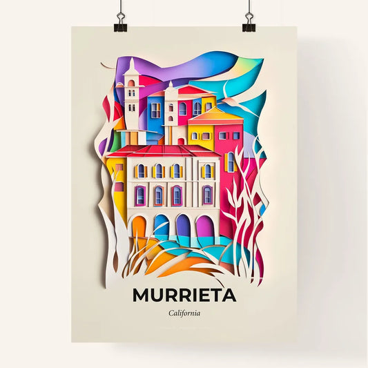 Vivid Murrieta, California, Colorful Poster