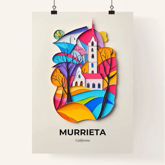 Vivid Murrieta, California, Colorful Poster