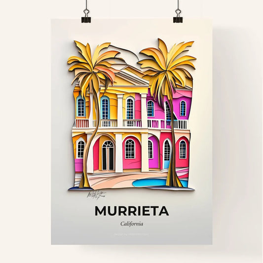 Vivid Murrieta, California, Colorful Poster