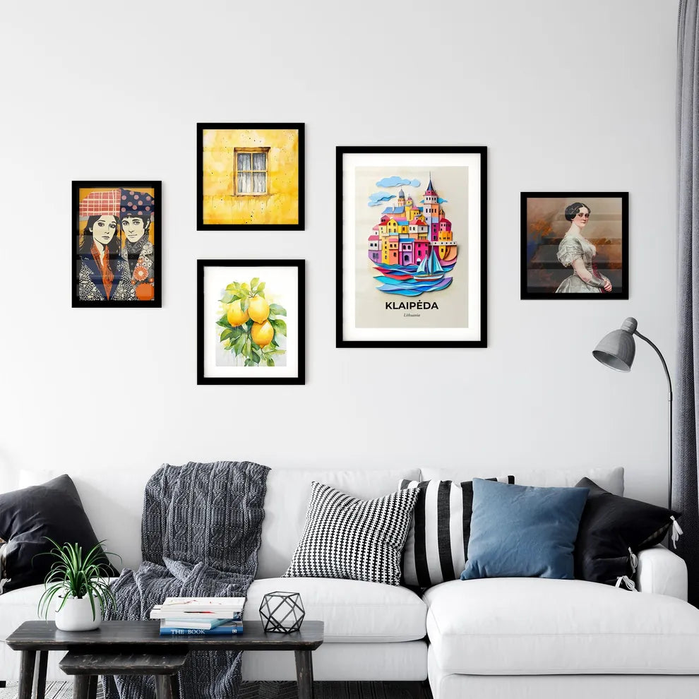 Vivid Klaipėda, Lithuania, Premium Framed Prints