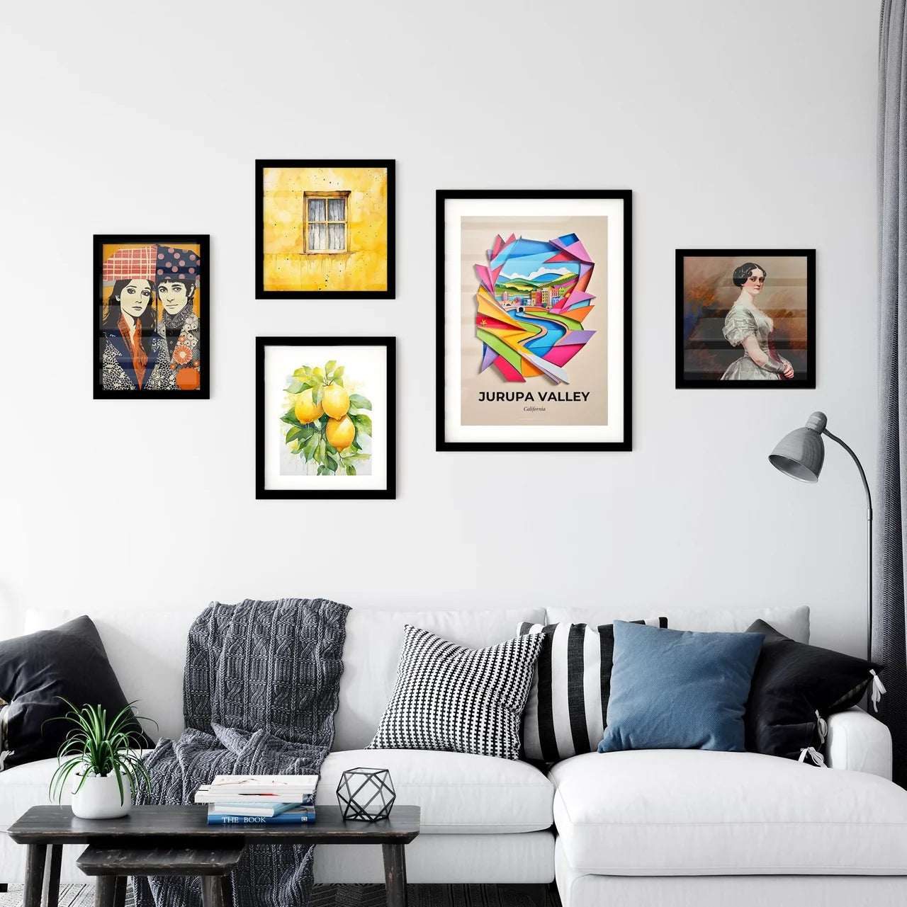 Vivid Jurupa Valley, California, Premium Framed Prints