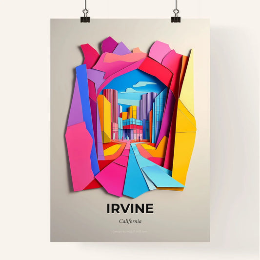 Vivid Irvine, California, Colorful Poster