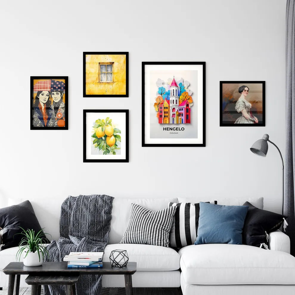 Vivid Hengelo, Netherlands, Premium Framed Prints