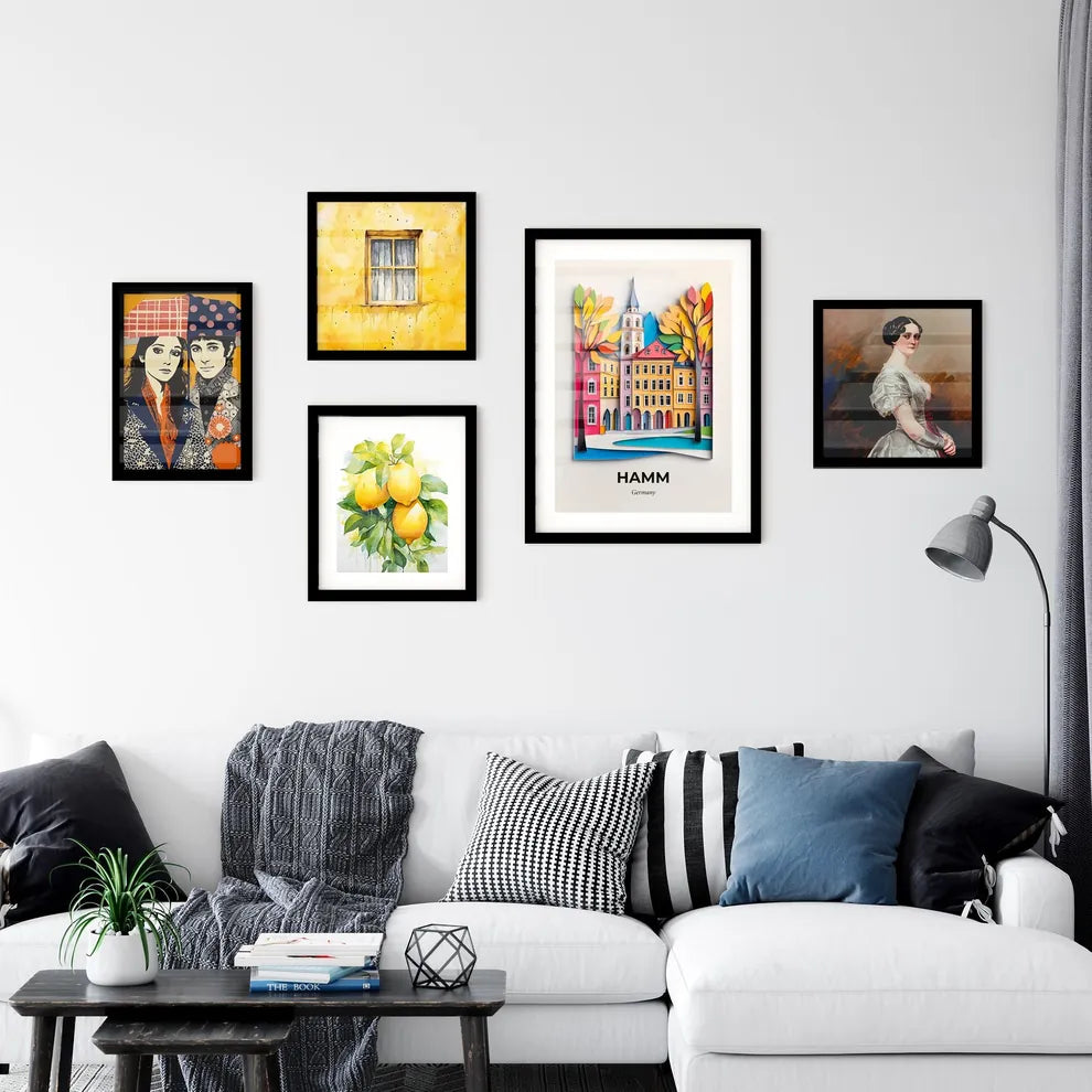 Vivid Hamm, Germany, Premium Framed Prints