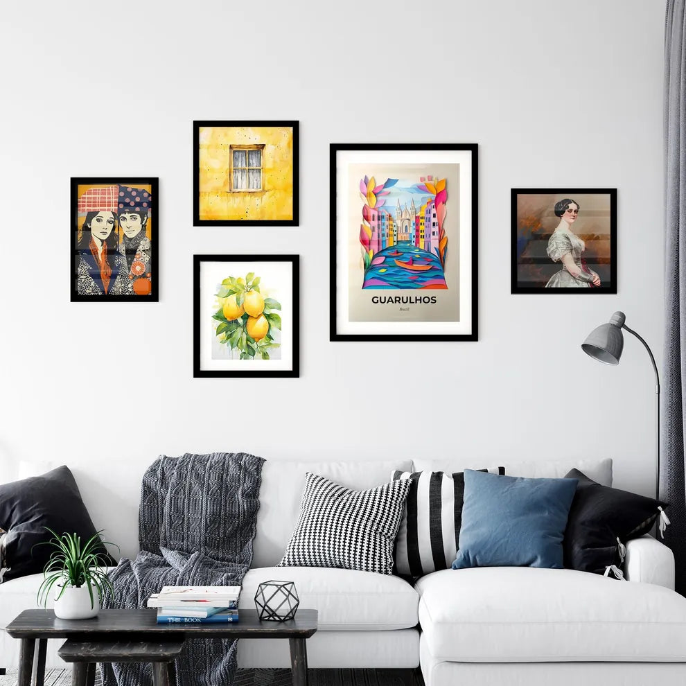 Vivid Guarulhos, Brazil, Premium Framed Prints