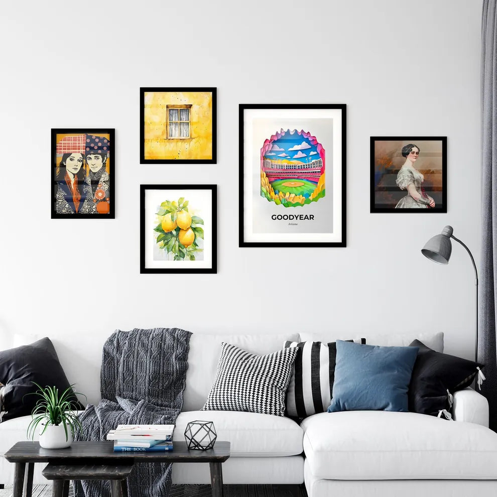 Vivid Goodyear, Arizona, Premium Framed Prints