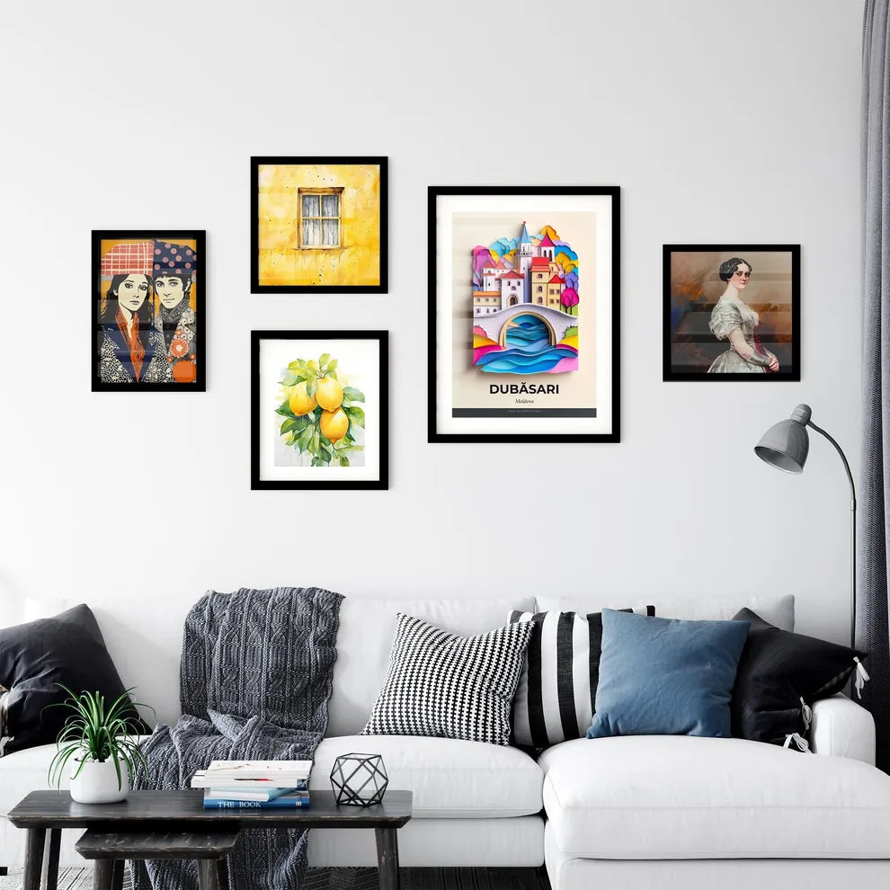 Vivid Dubăsari, Moldova, Premium Framed Prints