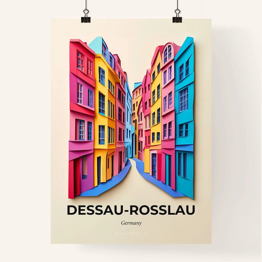 Vivid Dessa, Colorful Poster