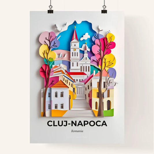 Vivid Clu, Colorful Poster