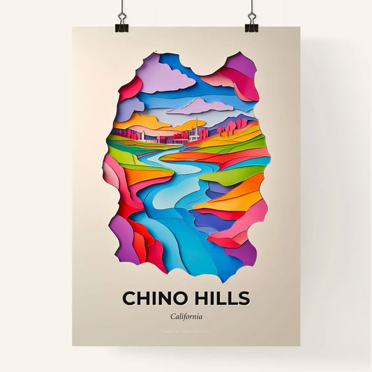 Vivid Chino Hills, California, Colorful Poster