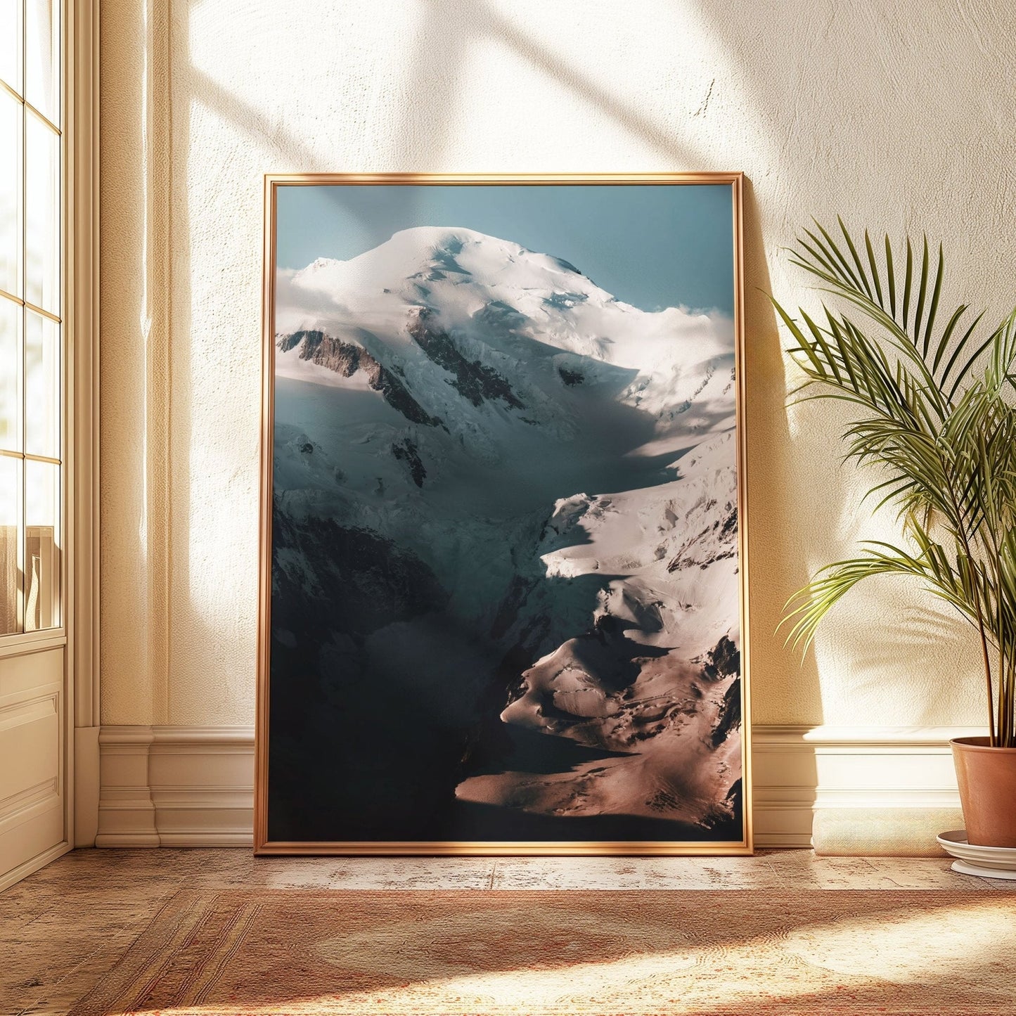 Mont Blanc Massif, Mountain Triptych Wall Art – Landscape Photography Print