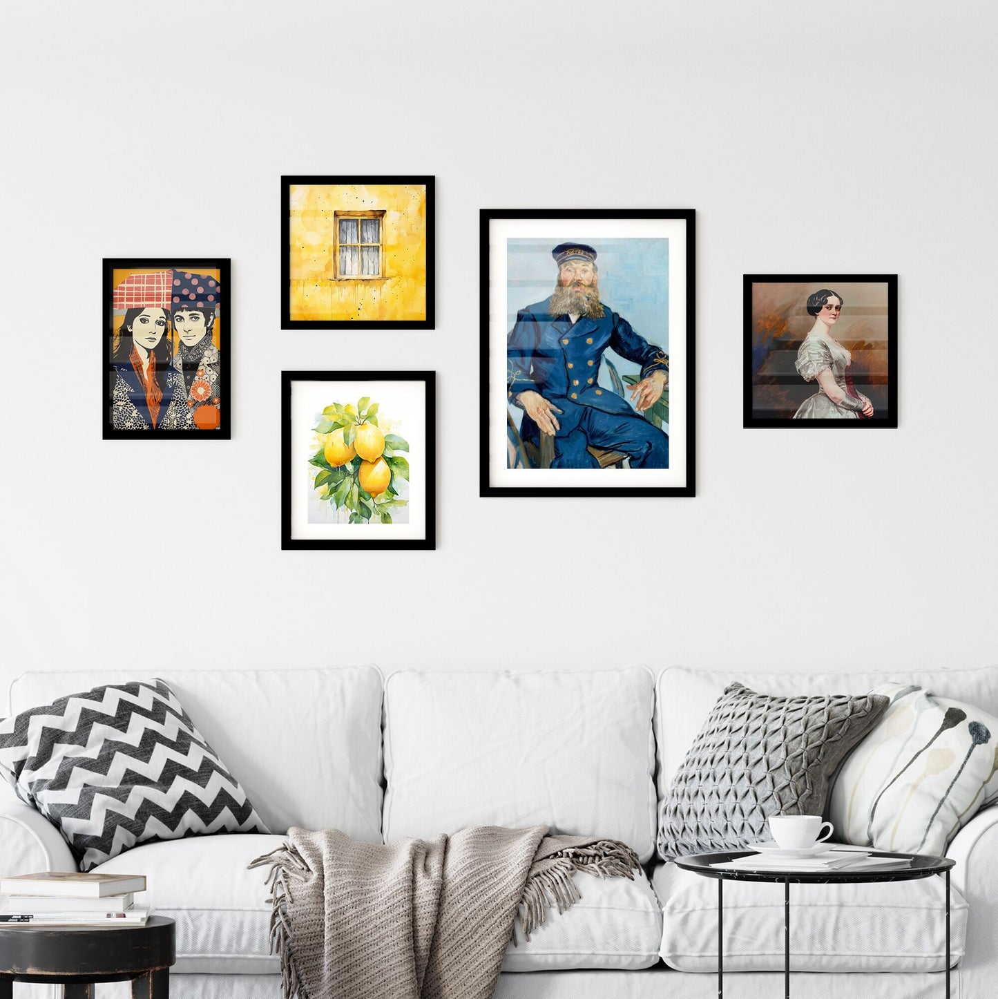 Portrait of the Postman Joseph Roulin – Vincent van Gogh Wall Art