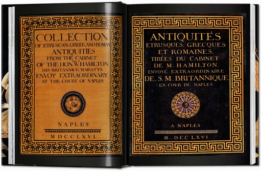 D'Hancarville. The Complete Collection of Antiquities from the Cabinet of Sir William Hamilton (German, French, English)