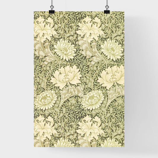 Chrysanthemum Pattern by William Morris Poster