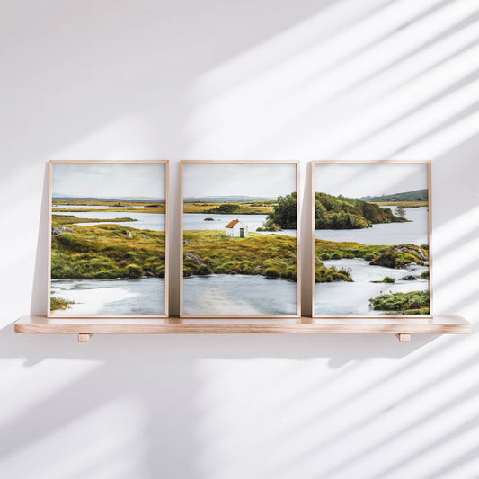 Connemara, Galway, Ireland - Wall Art Set of 3 Prints