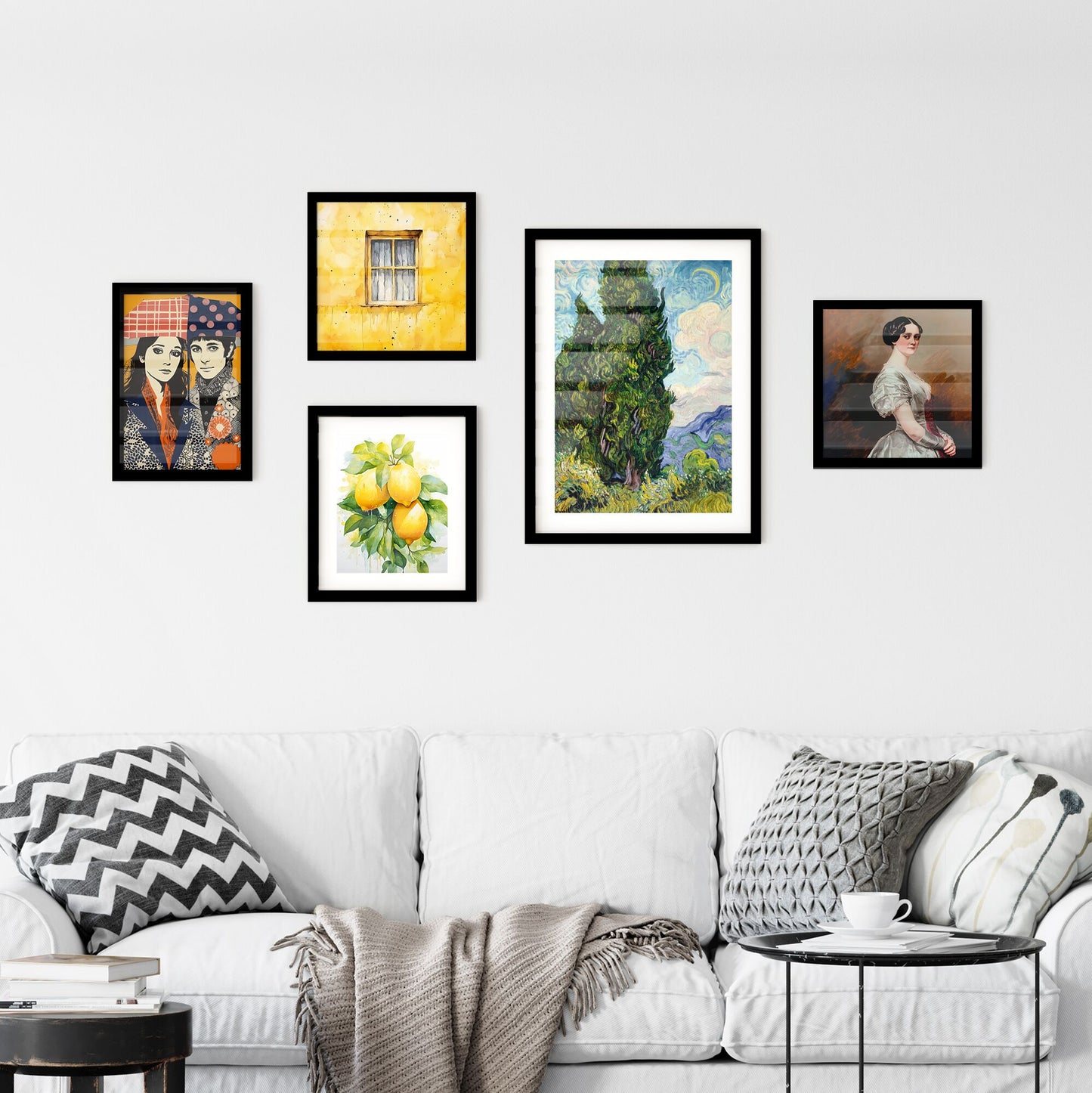 Cypresses by Vincent van Gogh Wall Art
