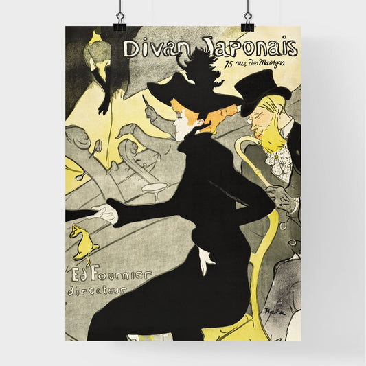Divan Japonais – Henri de Toulouse-Lautrec Poster