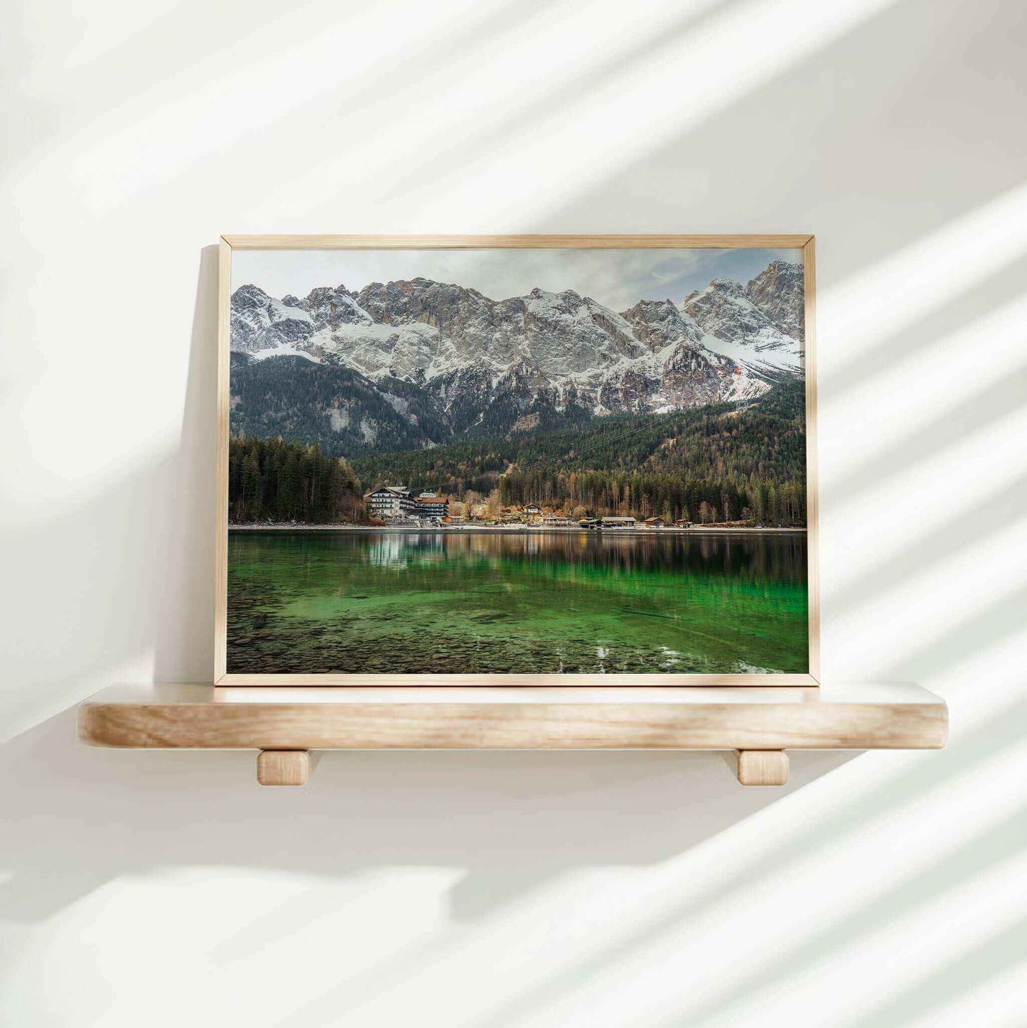 Eibsee Wall Art Print – Bavarian Mountain Photography