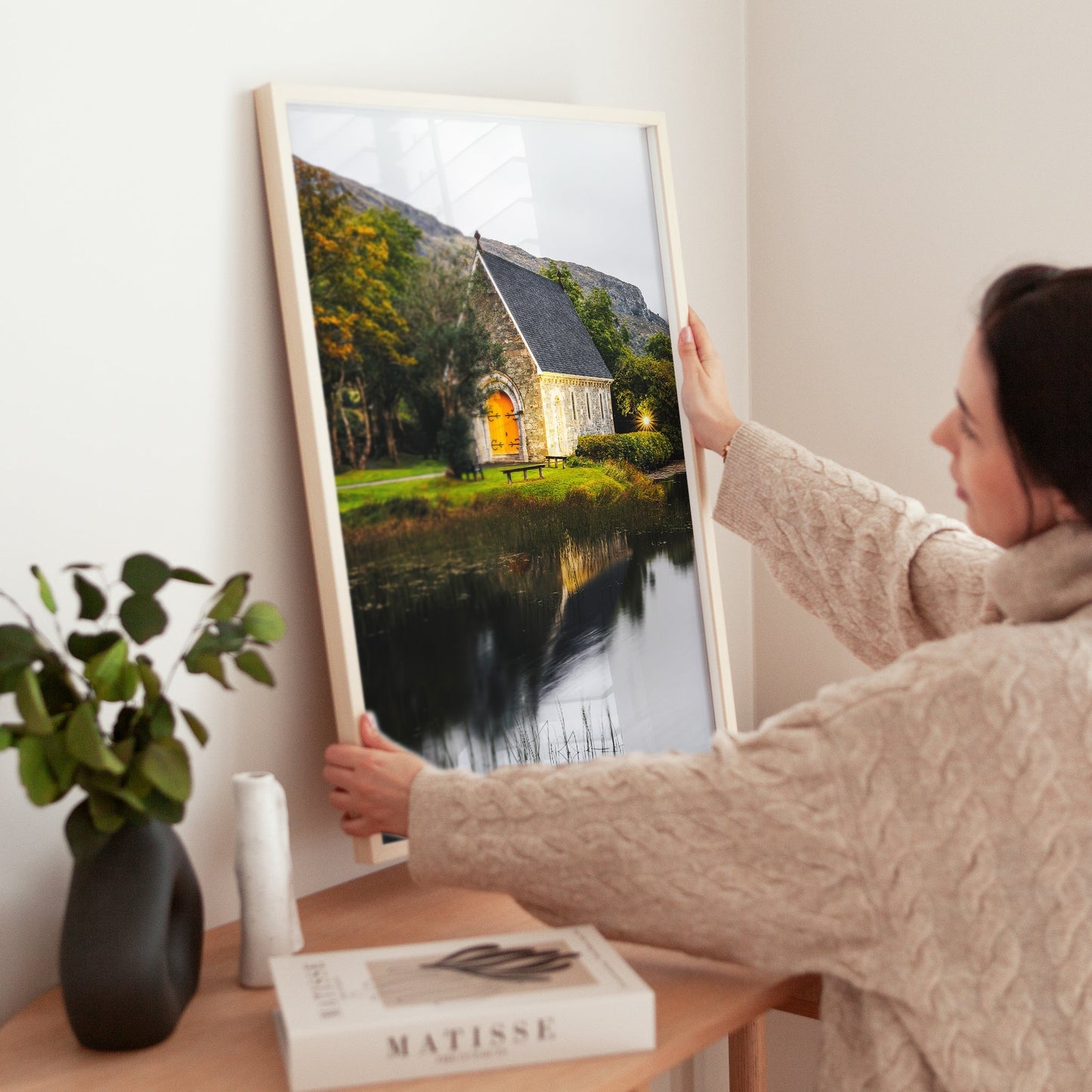 Gougane Barra Church Cork Wall Art Print – Irish Photography