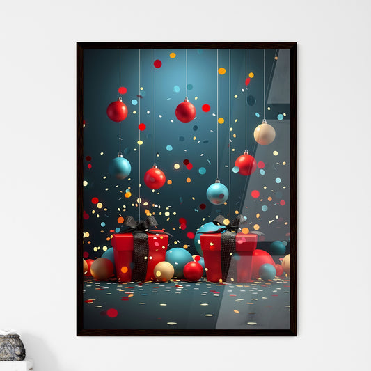 Colorful Presents with Ornaments for Friendship Day Poster Template Design Default Title