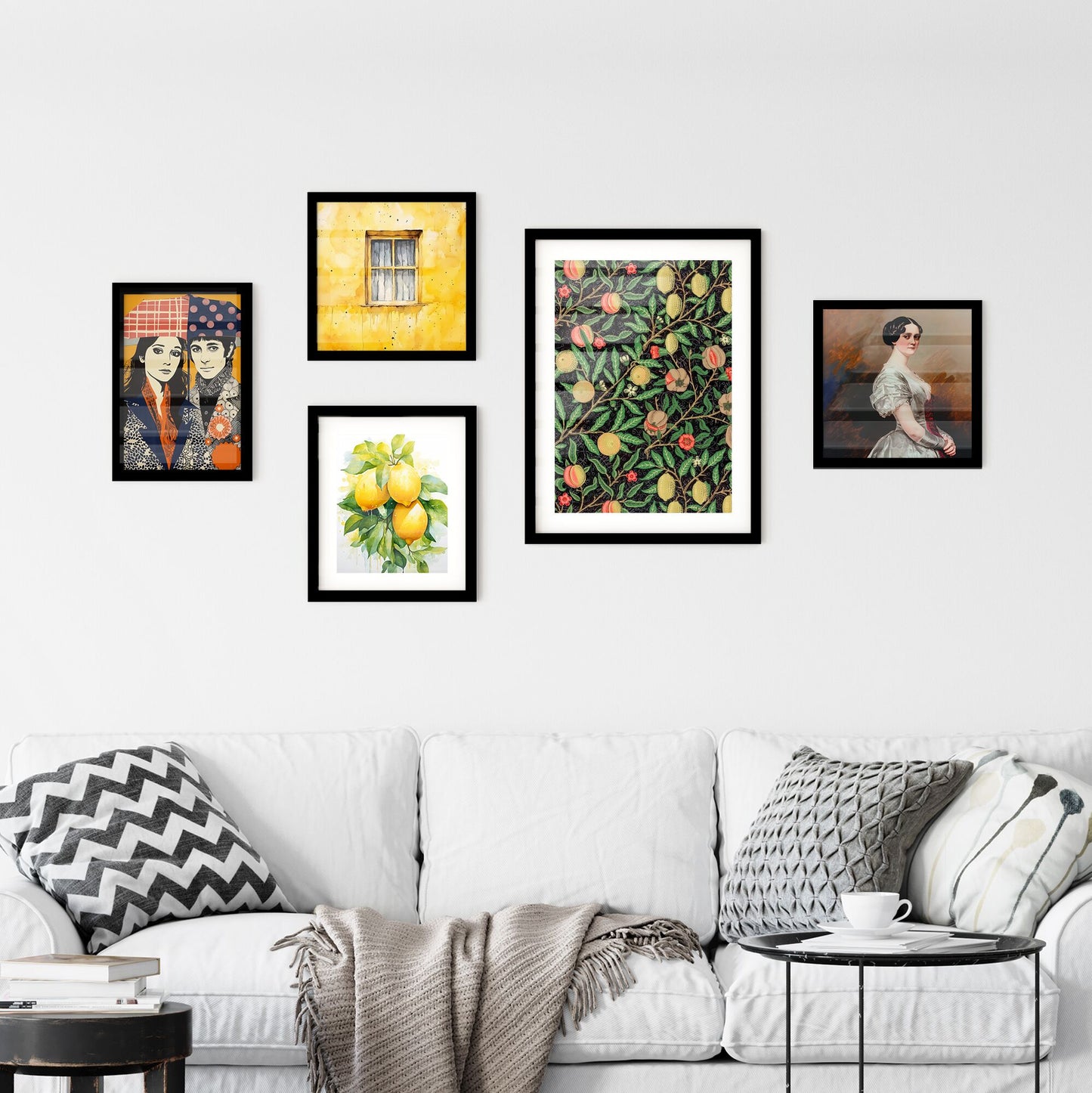 Fruit Pattern by William Morris Wall Art