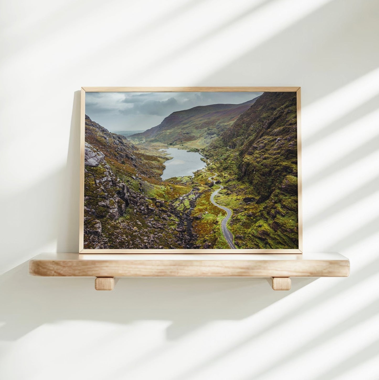 Gap of Dunloe Ireland Wall Art – Aerial Landscape Photography Print