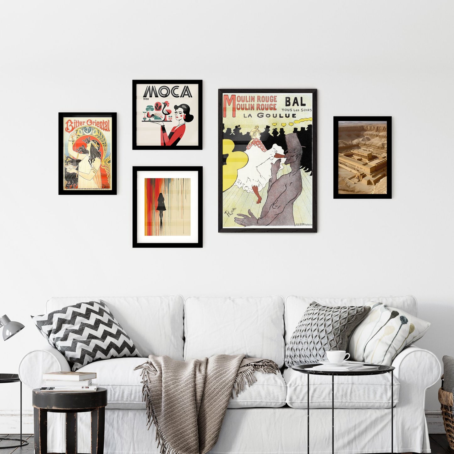 Wall Art with Henri de Toulouse-Lautrec – Moulin Rouge: La Goulue