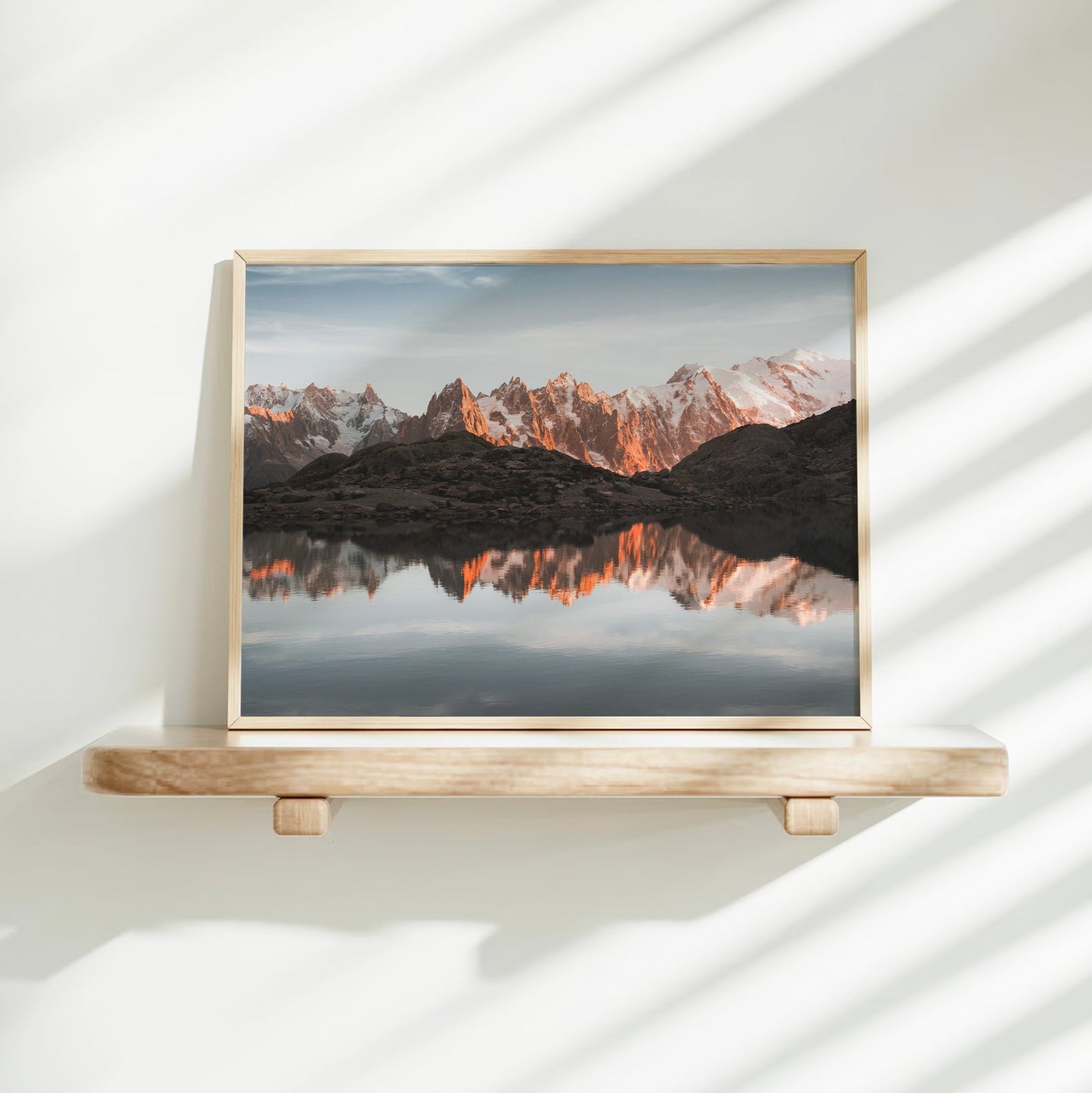 Lac Blanc - Reflections of the Mont Blanc Massif - Mountain Photography