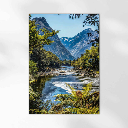 Milford Track Print, Fiordland, New Zealand