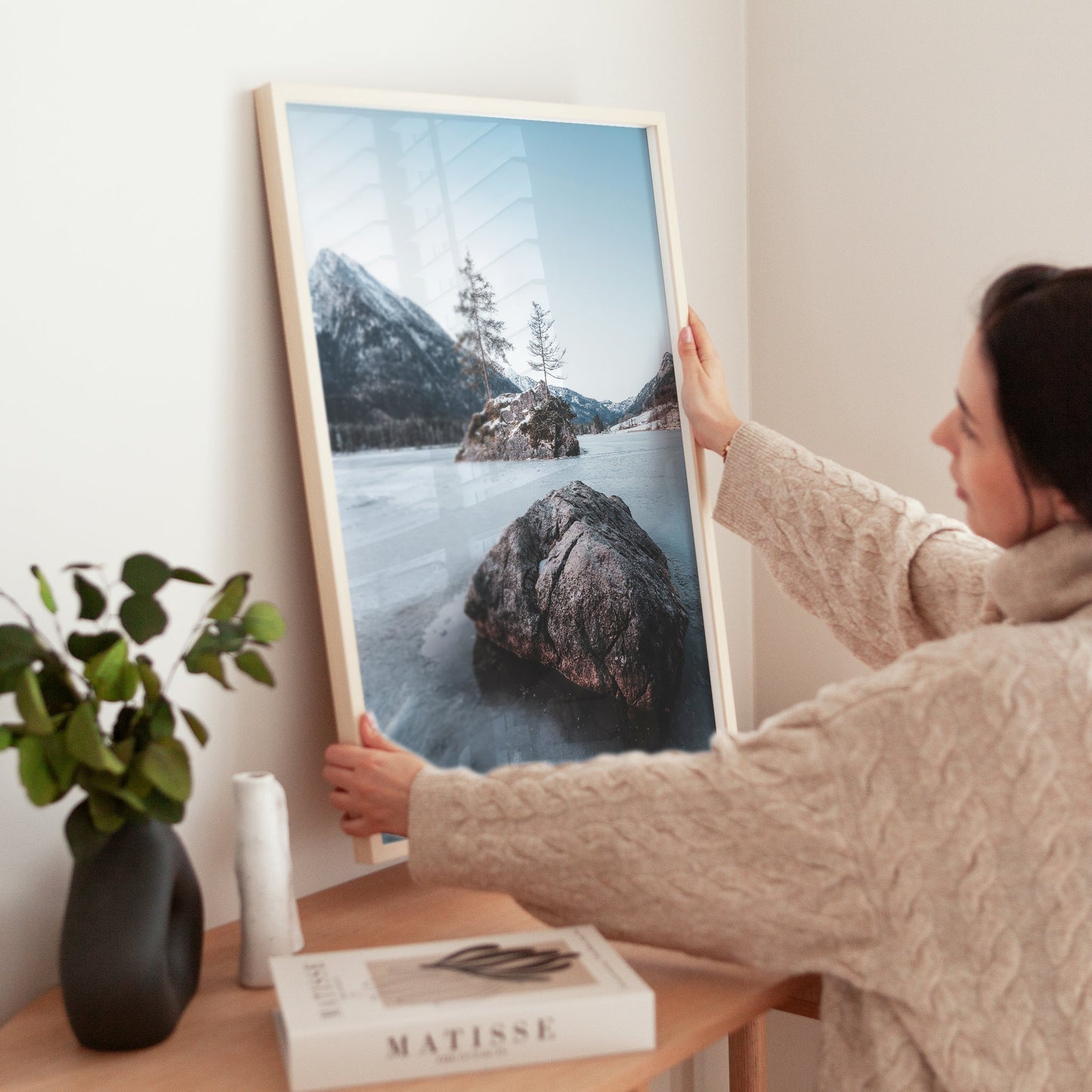 Hintersee Lake Print – Bavarian Alps Fine Art Photography