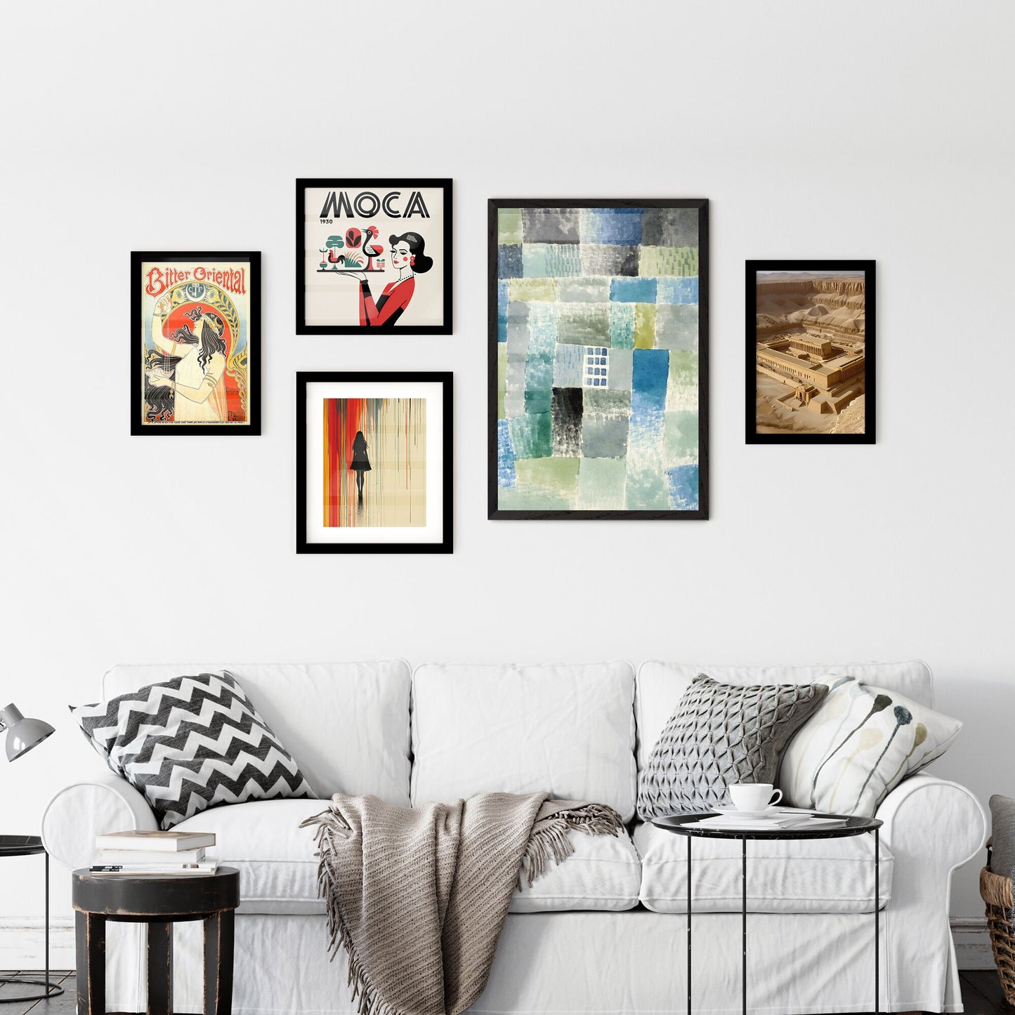 Wall Art with Paul Klee – First House in a Settlement