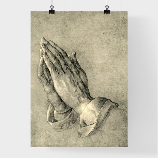 Praying Hands by Albrecht Dürer Poster