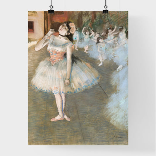 The Star by Edgar Degas Poster